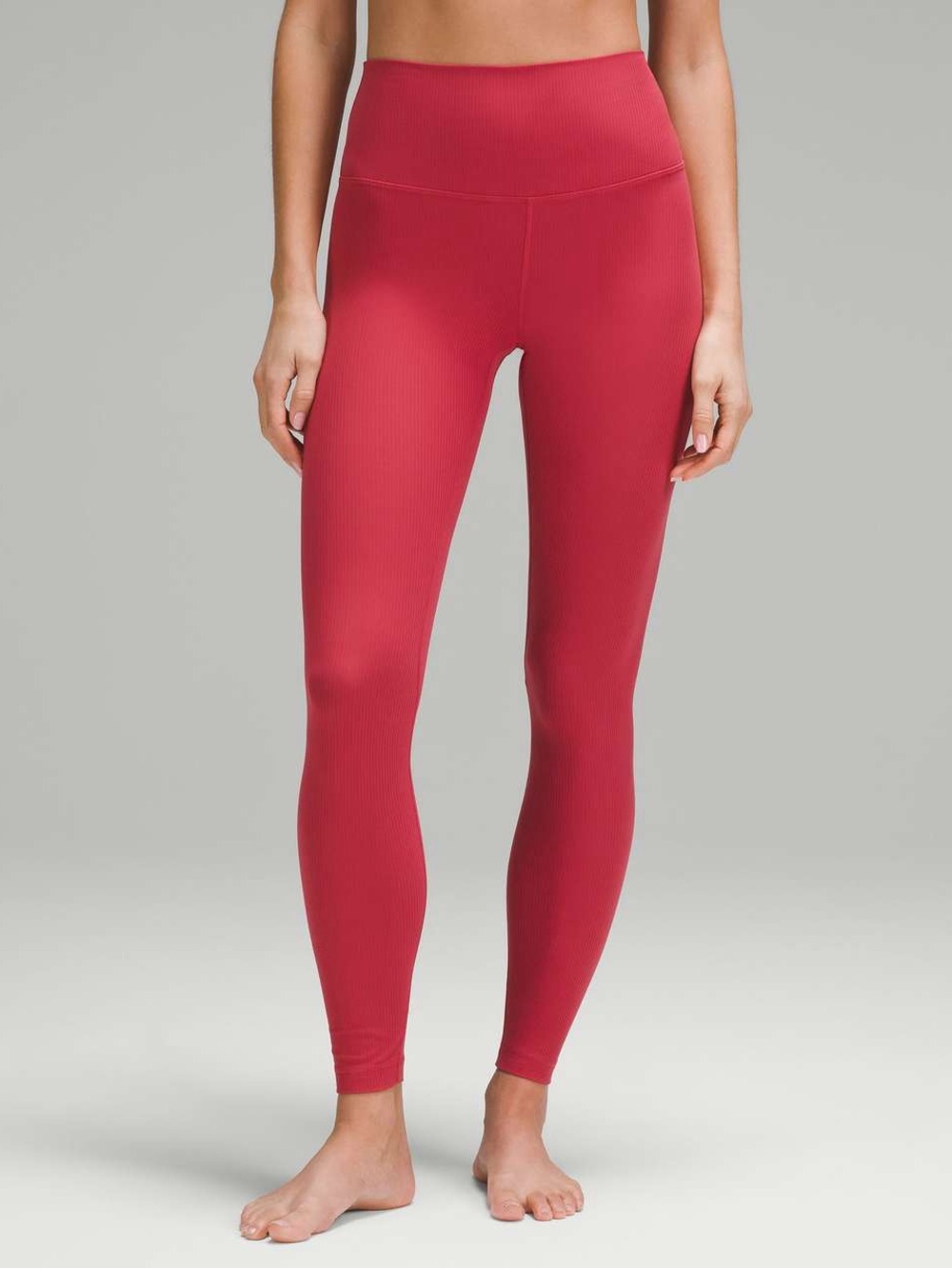 Lululemon Align Ribbed Leggings Size 2 NEW NWOT coral pink